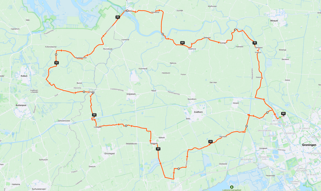 Energietocht 2025 – Medium route (M)